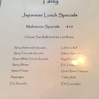 Talay Chicago - Japanese Lunch Specials - Thai Near Me - Chicago, Illinois