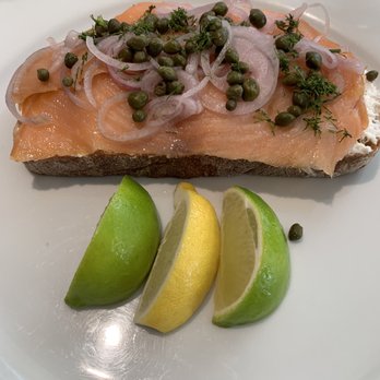 California's Restaurant - Smoked salmon toast - New American Near Me - Universal City, California