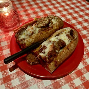 Home Slice Pizza - Whole meatball sub ($22) - Pizza Near Me - Austin, Texas