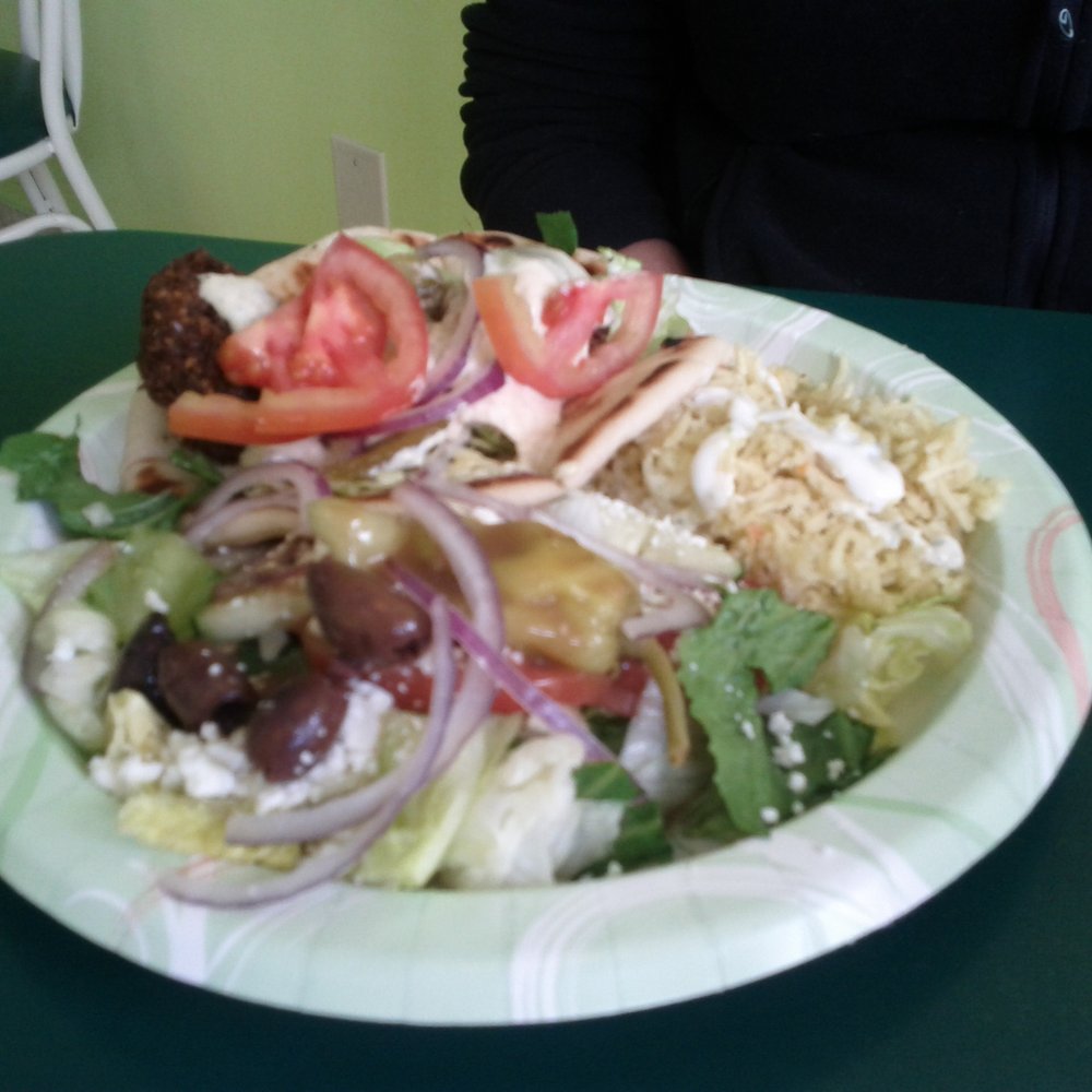 Babylon Cafe - One of the many lunch combos, so much food! - Greek Near Me - Richmond, Kentucky Babylon Cafe - One of the many lunch combos, so much food! - Greek Near Me - Richmond, Kentucky