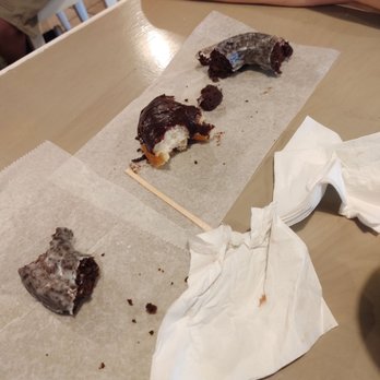Glazed Donuts - Chocolate glazed n glazed chocolate cake - Donuts Near Me - Key West, Florida