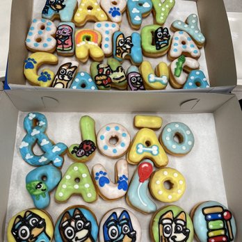 Simone's Donuts - Bluey theme - Donuts Near Me - Long Beach, California