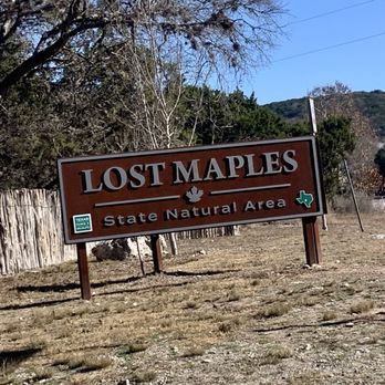 Lost Maples State Park - Sign - Parks Near Me - Vanderpool, Texas Lost Maples State Park - Sign - Parks Near Me - Vanderpool, Texas