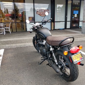 MadCow Brewing - My bike at Mad Cow Brewing - Breweries Near Me - Gresham, Oregon