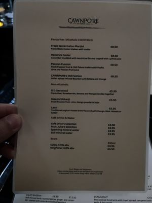 Menu photo 1 Cawnpore London, XGL