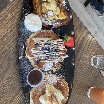 The Breakfast Club - Midtown Trio Tiramisu Pancake Apricot FT Blue Lemon - American Near Me - Castro Valley, California The Breakfast Club - Midtown Trio Tiramisu Pancake Apricot FT Blue Lemon - American Near Me - Castro Valley, California