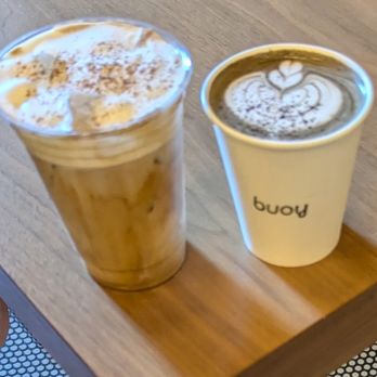 Buoy - Einspanner + Black Sesame Latte - Desserts Near Me - San Francisco, California Buoy - Einspanner + Black Sesame Latte - Desserts Near Me - San Francisco, California