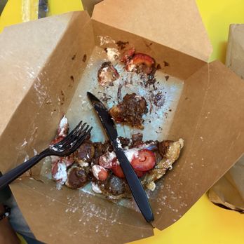 Sugar Fix Boba cafe - Strawberry Egg Waffle - Juice Bars & Smoothies Near Me - Los Angeles, California