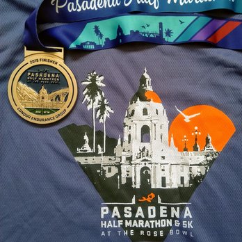 Pasadena Half Marathon & 5K - Medal and shirt - Races & Competitions Near Me - Pasadena, California Pasadena Half Marathon & 5K - Medal and shirt - Races & Competitions Near Me - Pasadena, California