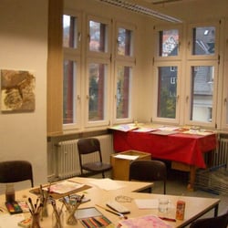 KunstWerkStatt-Malschule Marburg e.V. - Ein Atelierzimmer in der KunstWerkStatt