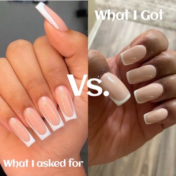 Golden Nail Salon - What I asked for In comparison to what I left with. To say I was disappointed is an understatement. - Waxing Near Me - Chatsworth, California Golden Nail Salon - What I asked for In comparison to what I left with. To say I was disappointed is an understatement. - Waxing Near Me - Chatsworth, California