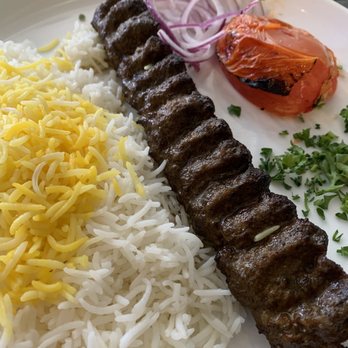 Noosh Kitchen - Lunch beef kobideh - Persian/Iranian Near Me - Johns Creek, Georgia