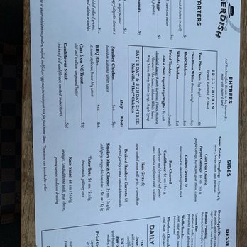 Haberdish - Menu - Southern Near Me - Charlotte, North Carolina