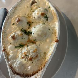 Joe's Italian - Fabulous stuffed mushrooms in Alfredo Sauce!