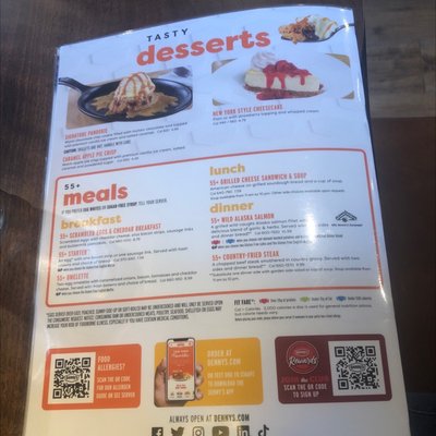 Menu photo 3 Denny's Attleboro, MA