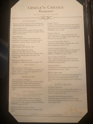 Menu photo 4 Gisele's Creole Cuisine Silver Spring, MD Menu photo 4 Gisele's Creole Cuisine Silver Spring, MD