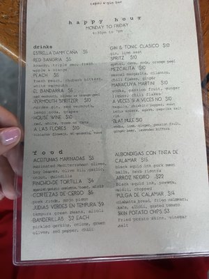 Menu photo 3 Barceloneta Miami Beach, FL