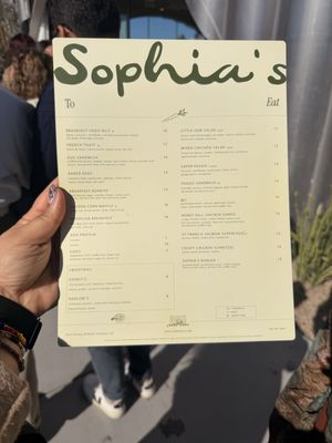 Menu photo 7 Sophia's A Brunch Counter Phoenix, AZ Menu photo 7 Sophia's A Brunch Counter Phoenix, AZ