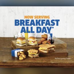 Look at photo from Withamsville it says breakfast all day. I was told they don't have breakfast it stops at seven it was 6:40 Look at photo from Withamsville it says breakfast all day. I was told they don't have breakfast it stops at seven it was 6:40