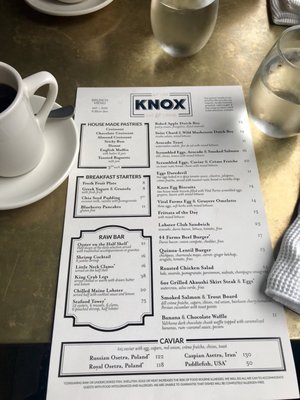 Menu photo 6 Knox Bistro Dallas, TX