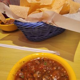Chips and salsa Chips and salsa