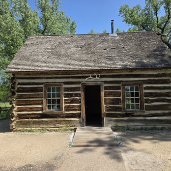 Theodore Roosevelt National Park - Maltese Cabin behind visitor center - Parks Near Me - Medora, North Dakota Theodore Roosevelt National Park - Maltese Cabin behind visitor center - Parks Near Me - Medora, North Dakota
