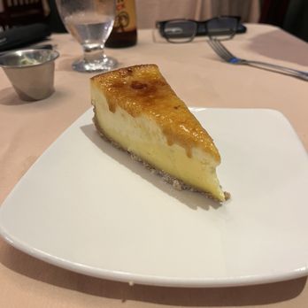 Jett's Grill - Crème brûlée cheesecake with sugar crust on top. - American Near Me - Marfa, Texas Jett's Grill - Crème brûlée cheesecake with sugar crust on top. - American Near Me - Marfa, Texas