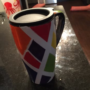 The Mad Potter - Travel mug ready to travel. Made by my DH. - Party & Event Planning Near Me - Houston, Texas