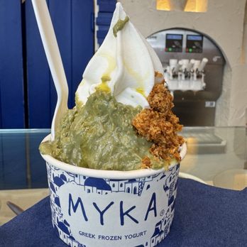 Myka - Baklava Pistachio - Ice Cream & Frozen Yogurt Near Me - New York, New York Myka - Baklava Pistachio - Ice Cream & Frozen Yogurt Near Me - New York, New York