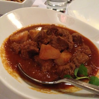 Rangoon Ruby - Pumpkin Pork Stew, A delicious stew made with pork, locally grown pumpkin, fresh onion, garlic, ginger and Burmese spices - Asian Fusion Near Me - Palo Alto, California