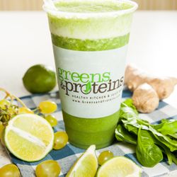 Greens and Proteins - Ginger Green Juice