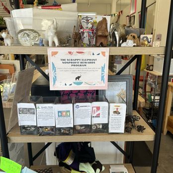 The Scrappy Elephant - Nonprofit rewards program - Arts & Crafts Near Me - Charlottesville, Virginia The Scrappy Elephant - Nonprofit rewards program - Arts & Crafts Near Me - Charlottesville, Virginia