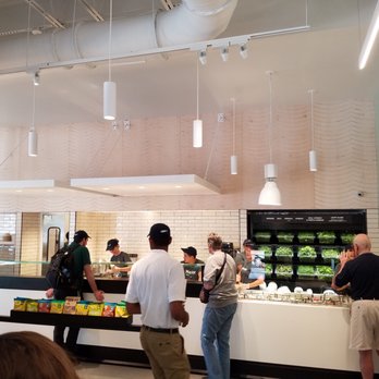 Chopt Creative Salad Co. - Serving Line/view from main entrance - Salad Near Me - Charlottesville, Virginia