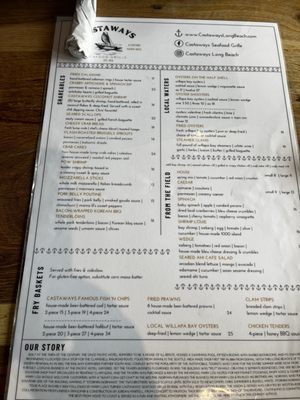 Menu photo 4 Castaway's Seafood Grille Long Beach, WA