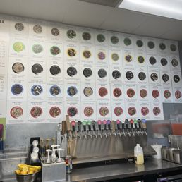 Selection wall