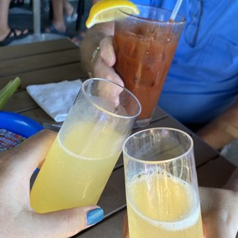 Beacon Restaurant - Pineapple mimosa, Bloody Mary - Breakfast & Brunch Near Me - New Smyrna Beach, Florida Beacon Restaurant - Pineapple mimosa, Bloody Mary - Breakfast & Brunch Near Me - New Smyrna Beach, Florida