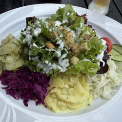 Brauereigasthof Rothaus - Rothaus salatplatte