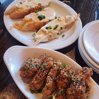 Morrow's - Crawfish bread and Sesame ginger wings - Cajun/Creole Near Me - New Orleans, Louisiana Morrow's - Crawfish bread and Sesame ginger wings - Cajun/Creole Near Me - New Orleans, Louisiana