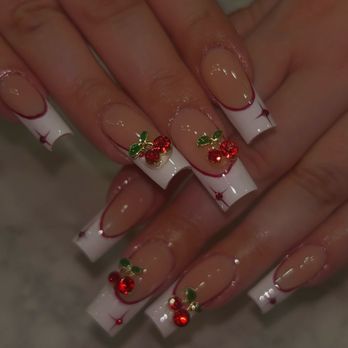 Vanity Polish Nails and Spa - Gel X long square set - Nail Salons Near Me - Las Vegas, Nevada