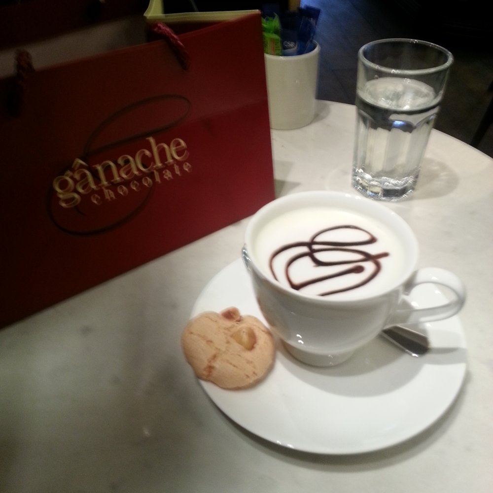 White hot chocolate
