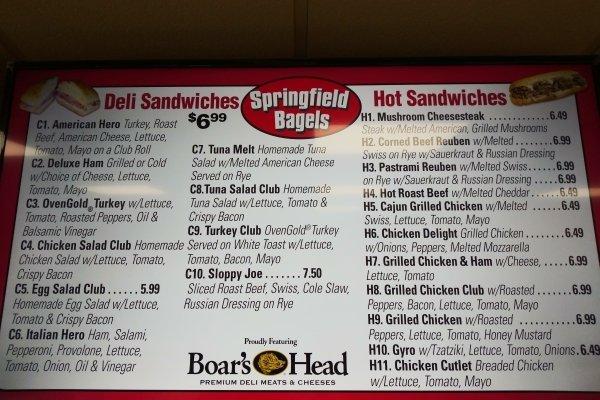 Menu photo 3 Springfield Hot Bagels Springfield Township, NJ