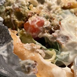Williamsburg Halal Food - Bonjour Habibi - Falafel gyro. $6 + tip