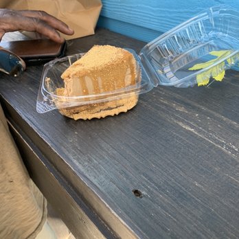 Val's Cheesecakes - Salted mocha cheesecake - Desserts Near Me - Dallas, Texas