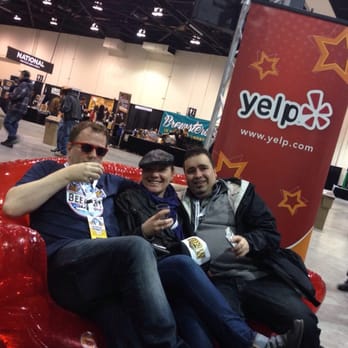 Calgary International Beerfest - Beerfest Yelpers in the Social media lounge! - Festivals Near Me - Calgary, Alberta