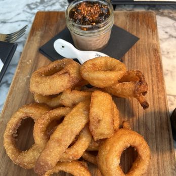 Lemon Grove - Chicken liver & onion rings - Cocktail Bars Near Me - Los Angeles, California