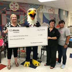 Golseth And Puckett Agency - Allstate Insurance - Lakewood Elementary an Allstate Foundation Helping Hands grant of $11,000.