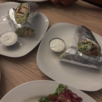 Golden Mediterranean - Two different wraps - Mediterranean Near Me - San Francisco, California