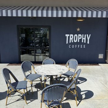 Trophy Coffee - Outside front entrance IG: @ammysalamii - Coffee & Tea Near Me - Santa Clarita, California Trophy Coffee - Outside front entrance IG: @ammysalamii - Coffee & Tea Near Me - Santa Clarita, California