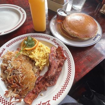 Du-Par's Restaurant - 2 Eggs with Breakfast Meat, PANCAKES - Bakeries Near Me - Los Angeles, California Du-Par's Restaurant - 2 Eggs with Breakfast Meat, PANCAKES - Bakeries Near Me - Los Angeles, California