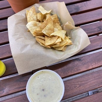Mamacita’s - Queso dips with chorizo and Chips - Mexican Near Me - Kent, Ohio